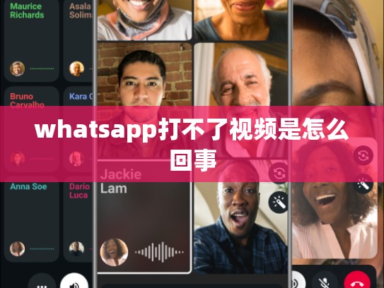 whatsapp打不了视频是怎么回事