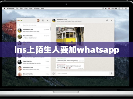 ins上陌生人要加whatsapp