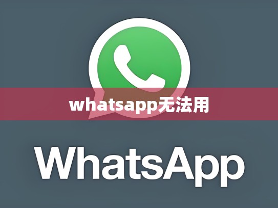 whatsapp无法用