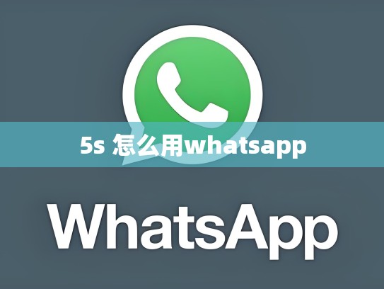 5s 怎么用whatsapp