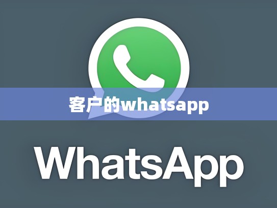 客户的whatsapp