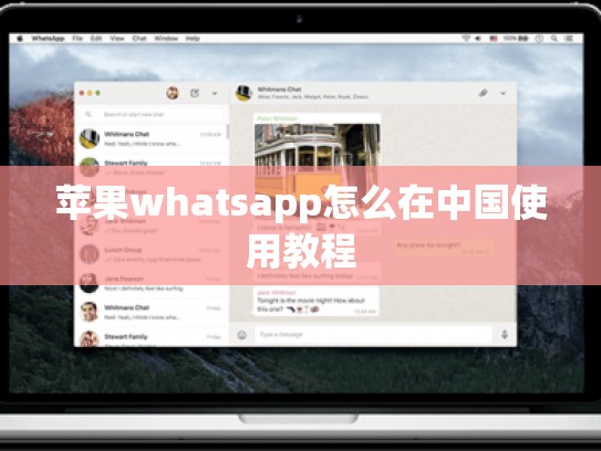 苹果whatsapp怎么在中国使用教程
