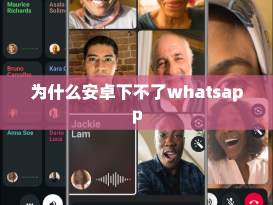 为什么安卓下不了whatsapp
