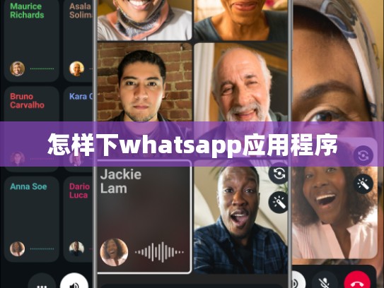 怎样下whatsapp应用程序