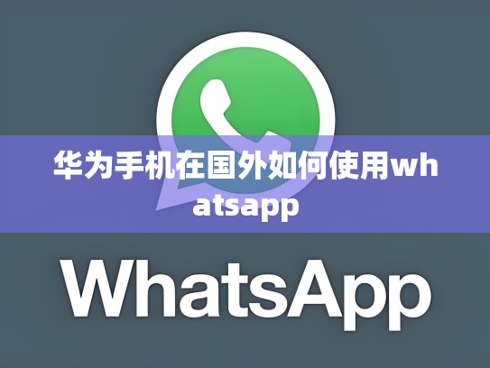华为手机在国外如何使用whatsapp