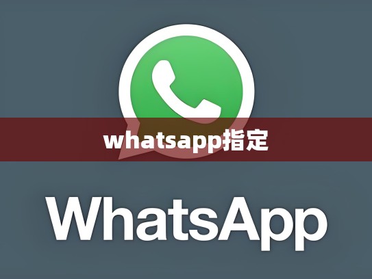 whatsapp指定
