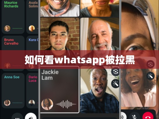 如何看whatsapp被拉黑