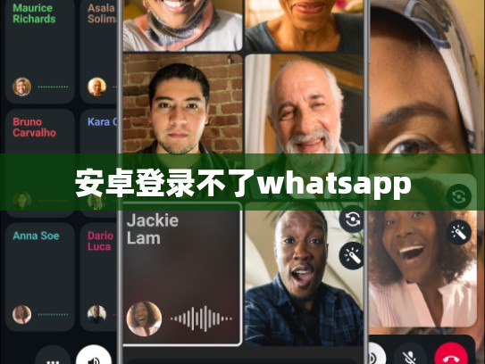 安卓登录不了whatsapp