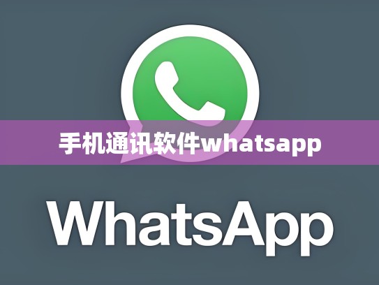 手机通讯软件whatsapp