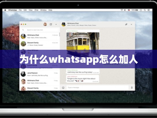 为什么whatsapp怎么加人