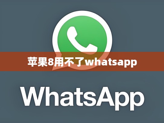 苹果8用不了whatsapp