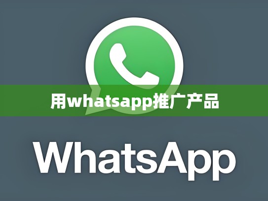 用whatsapp推广产品