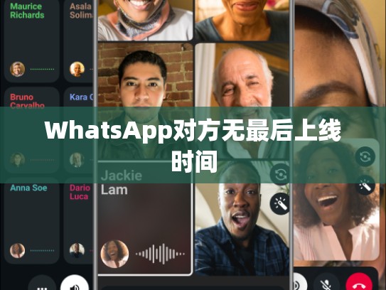 WhatsApp对方无最后上线时间