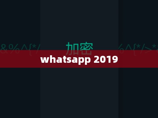 whatsapp 2019