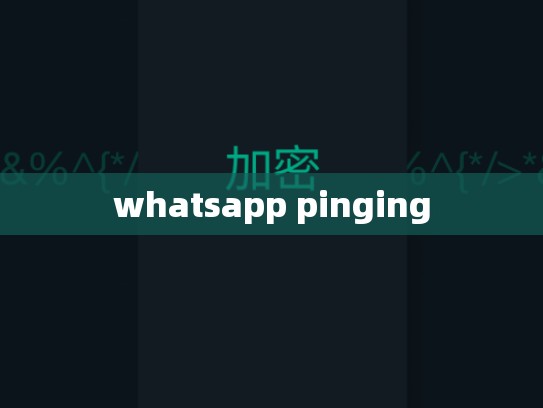 whatsapp pinging