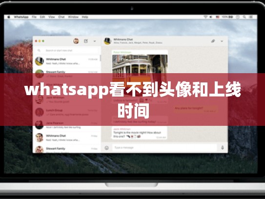 whatsapp看不到头像和上线时间