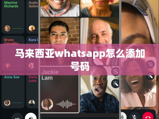 马来西亚whatsapp怎么添加号码