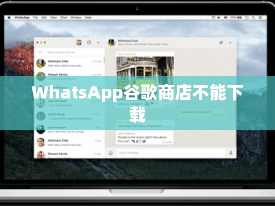 WhatsApp谷歌商店不能下载