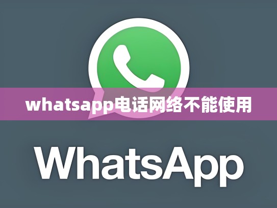 whatsapp电话网络不能使用