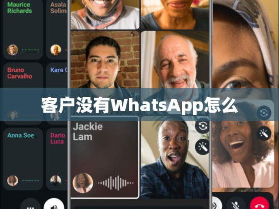 客户没有WhatsApp怎么
