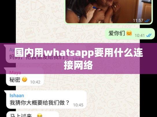 国内用whatsapp要用什么连接网络