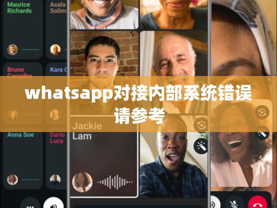 whatsapp对接内部系统错误请参考