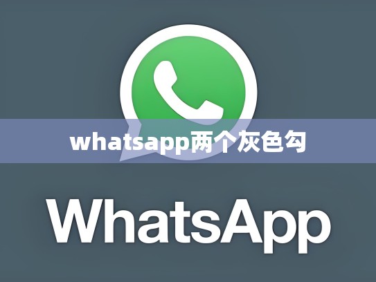 whatsapp两个灰色勾