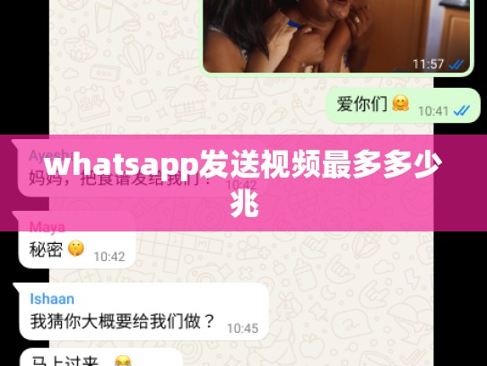 whatsapp发送视频最多多少兆