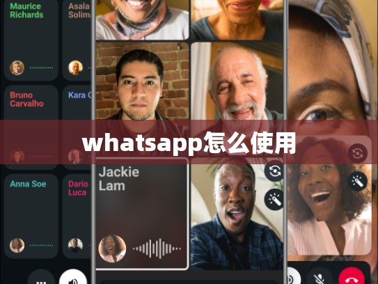 whatsapp怎么使用