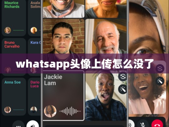 whatsapp头像上传怎么没了