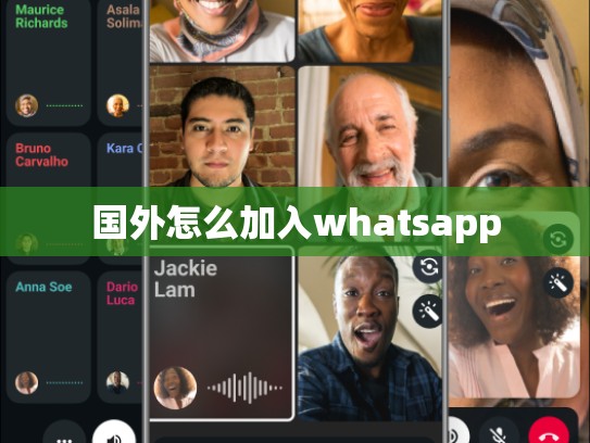 国外怎么加入whatsapp