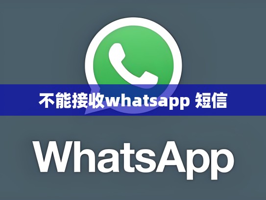 不能接收whatsapp 短信