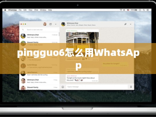 pingguo6怎么用WhatsApp