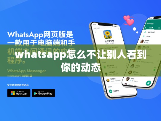 whatsapp怎么不让别人看到你的动态