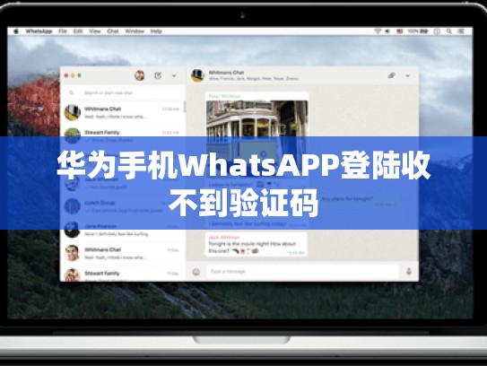 华为手机WhatsAPP登陆收不到验证码