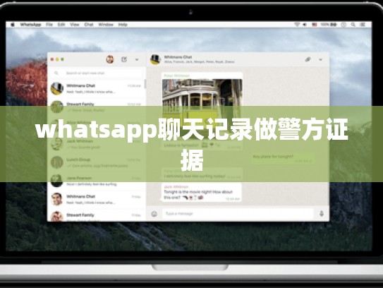 whatsapp聊天记录做警方证据