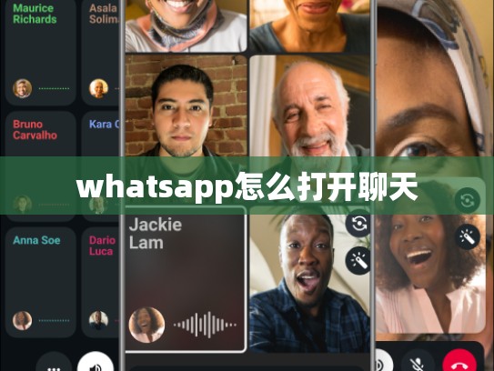 whatsapp怎么打开聊天