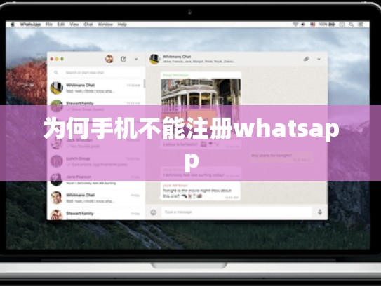 为何手机不能注册whatsapp