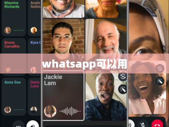 whatsapp可以用