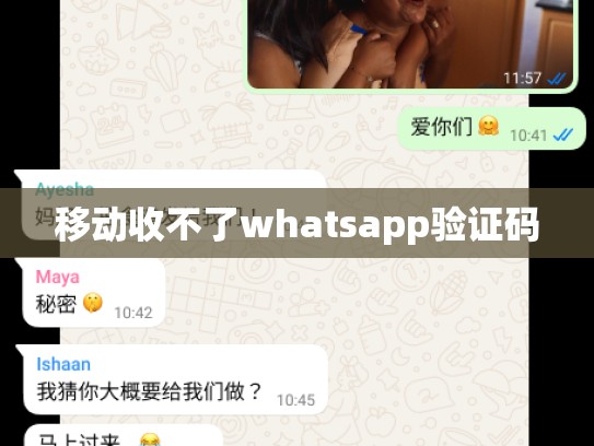 移动收不了whatsapp验证码