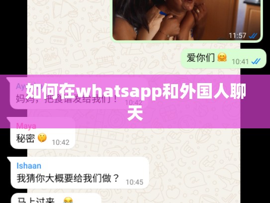如何在whatsapp和外国人聊天