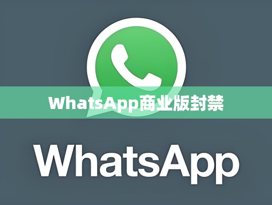 WhatsApp商业版封禁