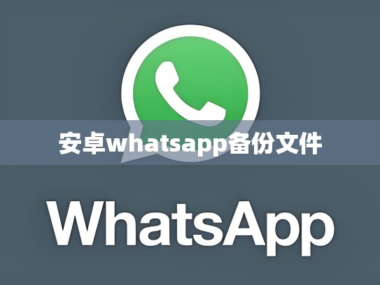 安卓whatsapp备份文件