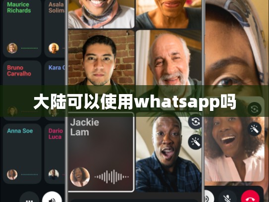 大陆可以使用whatsapp吗