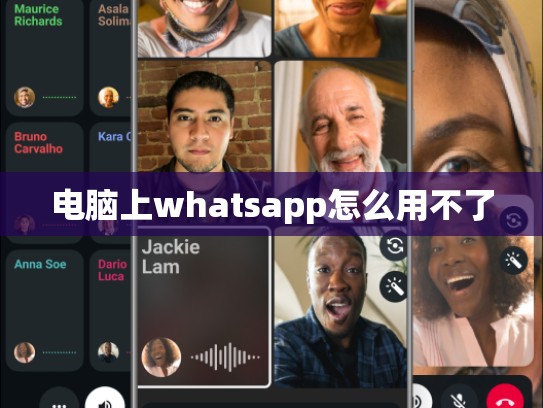 电脑上whatsapp怎么用不了