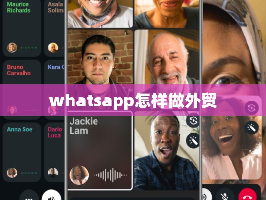 whatsapp怎样做外贸