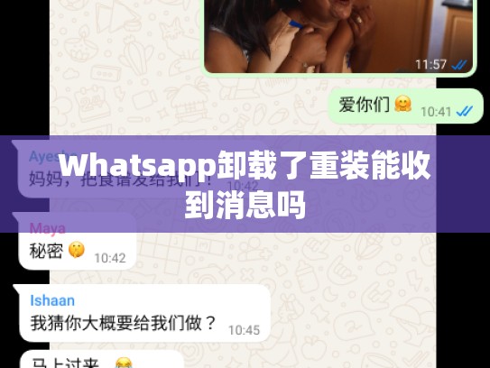 Whatsapp卸载了重装能收到消息吗