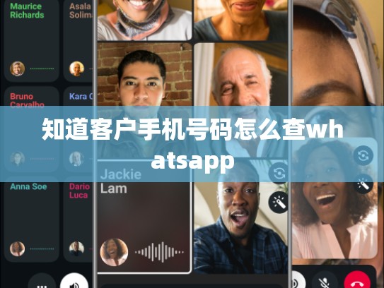 知道客户手机号码怎么查whatsapp