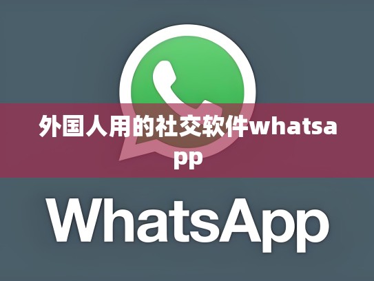 外国人用的社交软件whatsapp