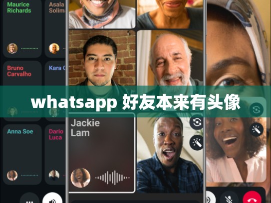 whatsapp 好友本来有头像